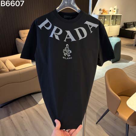 2026年4月19日新作Prada半袖 tシャツ高品質/誕生...