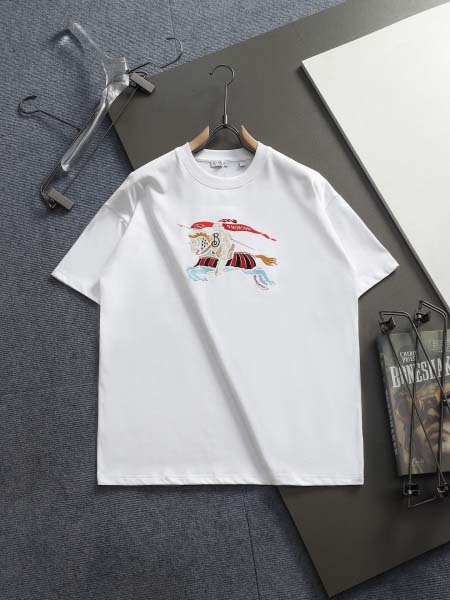 2026年4月24日春夏新作Burberry半袖 tシャツ高...