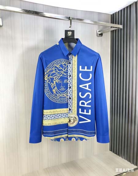2026年4月24日新作Vercace長袖シャツ春夏人気商品...
