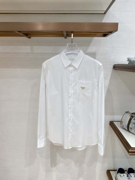 2026年6月4日入荷春夏新作Prada長袖シャツ高品質DH...