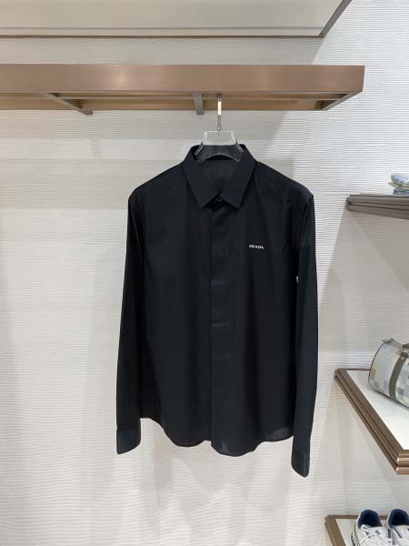 2026年6月4日入荷春夏新作PRada長袖シャツ高品質DH...