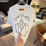 2026年6月12日春夏新作Louis vuitton半袖 tシャツ激安高品質/誕生日プレゼント/FF工場