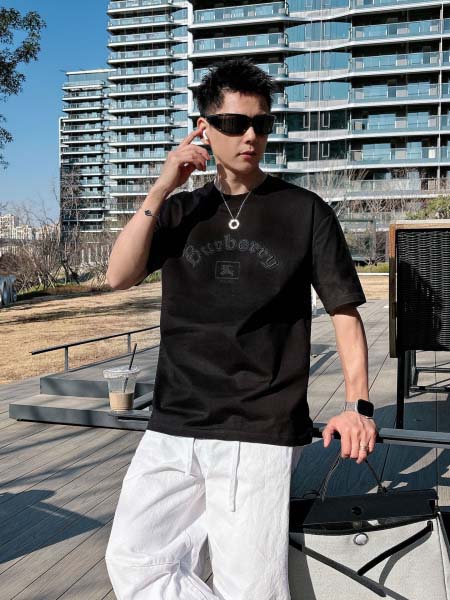 2026年6月25日春夏新作Burberry半袖 tシャツ高...