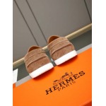 2026年7月3日入荷新品Hermesカジュアルシューズ/スニーカー｜メンズ靴人気本革製ギフト/誕生日/TL工場