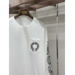 2026年9月11日秋冬新作Chrome hearts長袖Tシャツ高品質人気の商品/YGY工場