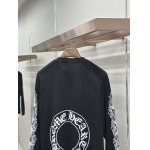 2026年9月11日秋冬新作Chrome hearts長袖Tシャツ高品質人気の商品/YGY工場