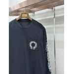 2026年9月11日秋冬新作Chrome hearts長袖Tシャツ高品質人気の商品/YGY工場