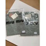 2026年9月11日秋冬新作Miu Miuシャツ高品質人気の商品/YGY工場