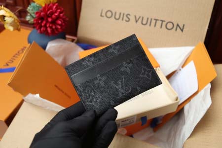 2026年10月15日新作高品質Louis Vuitton 財布E CARTES DOUBLE M62170，Monogram Eclips /LH工場