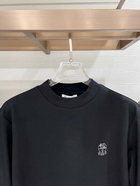 2026年10月26日入荷秋冬新作Brunello Cucinelli長袖Tシャツ高級品超厳選★入手困難/誕生日プレゼント/LD工場
