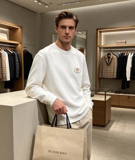 2026年10月26日入荷秋冬新作Burberry長袖Tシャツ高級品超厳選★入手困難/誕生日プレゼント/LD工場