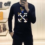 2026年10月12日入荷新作 off white長袖Tシャツ /（ブランドタグ（ネームタグ）の後縫い）JX工場