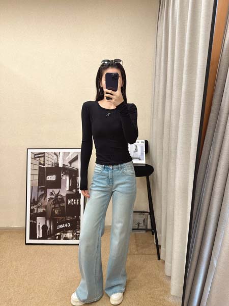 2026年10月14日入荷秋冬新作Chanel長袖女性用ファ...