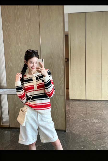 2026年10月15日入荷秋冬新作Chanel長袖女性用ファ...