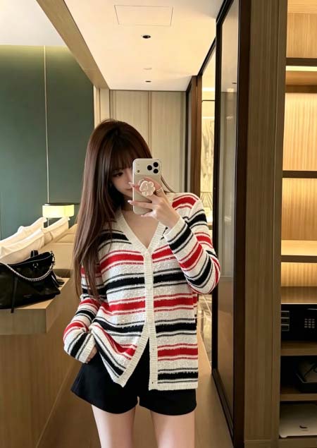 2026年10月15日入荷秋冬新作Chanel長袖女性用ファ...