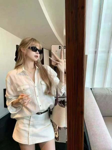 2026年10月15日入荷秋冬新作Chanelシャツ女性用フ...