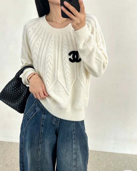 2026年10月15日入荷秋冬新作Chanelニット女性用フ...