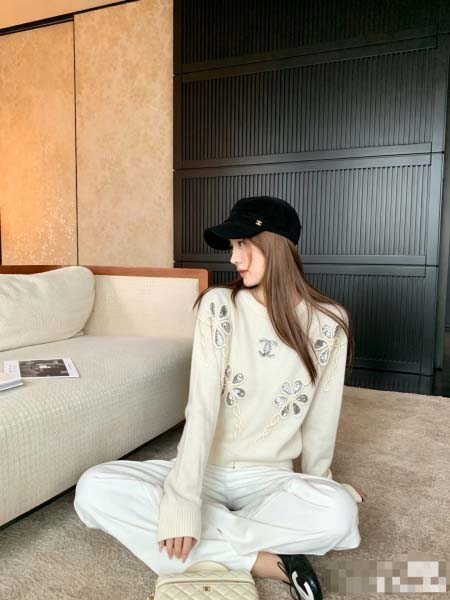 2026年10月15日入荷秋冬新作Chanel長袖女性用ファ...