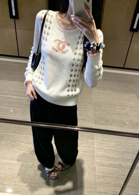 2026年10月15日入荷秋冬新作Chanel長袖女性用ファ...