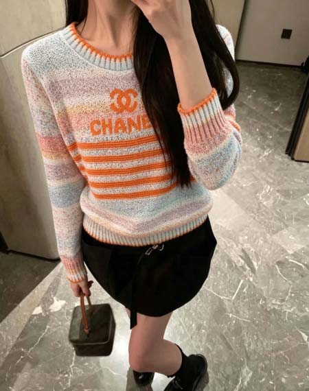 2026年10月15日入荷秋冬新作Chanel長袖女性用ファ...