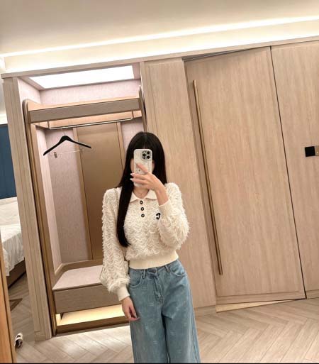 2026年10月15日入荷秋冬新作Chanel長袖女性用ファ...