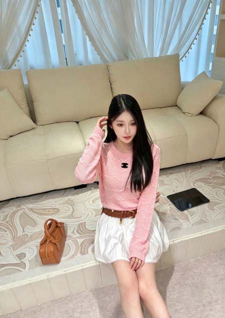 2026年10月15日入荷秋冬新作Chanel長袖女性用ファ...