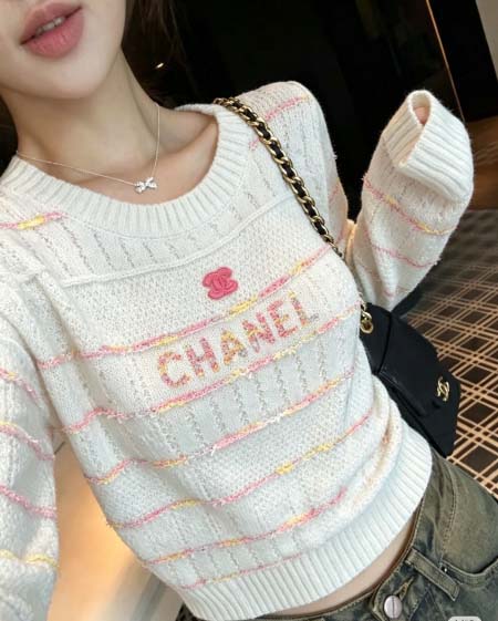 2026年10月15日入荷秋冬新作Chanel長袖女性用ファ...