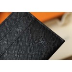 2026年10月15日新作 高品質Louis Vuitton 財布E CARTES DOUBLE M62170，Monogram Eclipse /LH工場