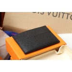2026年10月15日新作 高品質Louis Vuitton 財布E CARTES DOUBLE M62170，Monogram Eclipse /LH工場
