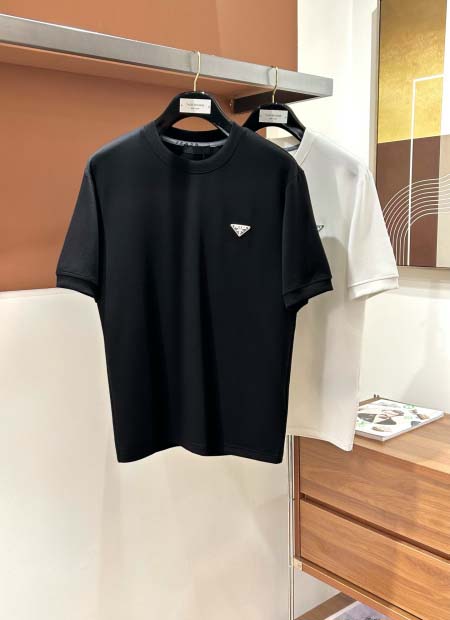2026年10月26日入荷秋冬新作PRADA半袖Tシャツ高級...