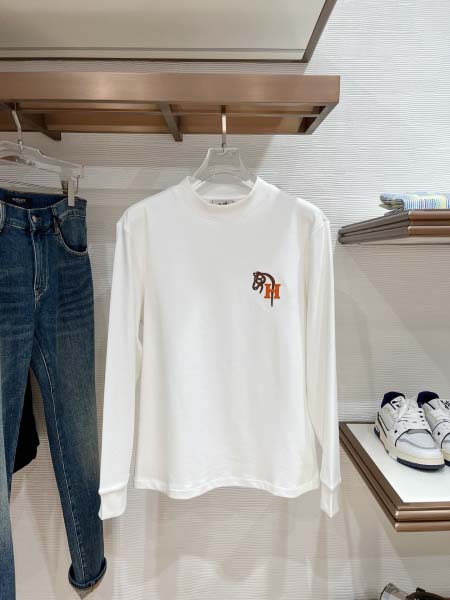 2026年10月26日入荷秋冬新作HERMES長袖Tシャツ高...