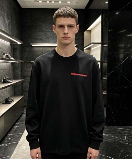 2026年10月26日入荷秋冬新作Prada長袖Tシャツ高級...