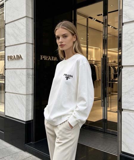 2026年10月26日入荷秋冬新作Prada長袖Tシャツ高級...