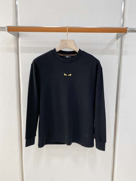 2026年10月26日入荷秋冬新作Fendi長袖Tシャツ高級...